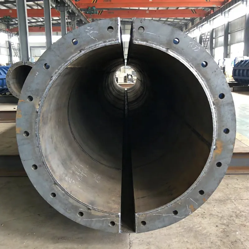 Стальная форма для изготовления предварительно напряженных свай-оболочек методом предварительного натяжения (1)